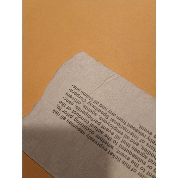 1990 Daytona Press Ticket + Parking Twin 125s NASCAR Feb 15 Vintage Set - Picture 4 of 8